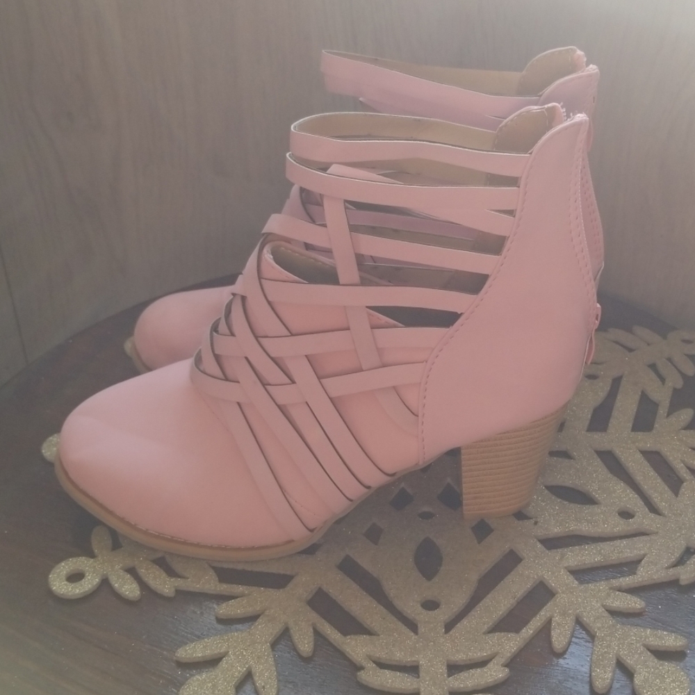 Strappy Boots
